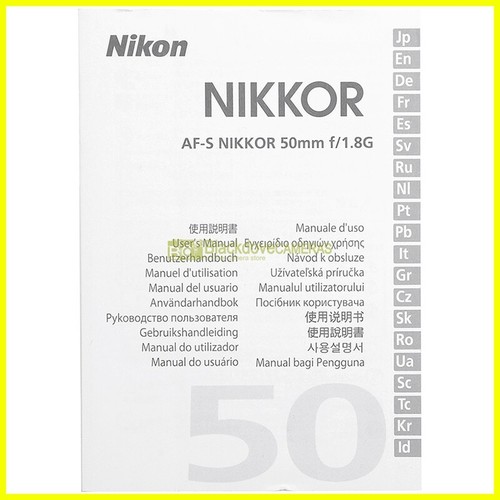 Manuale originale per nikon - per,
