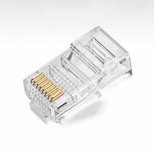 100x Connettori RJ45 Rete