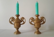 Coppia Di Antichi Candelieri