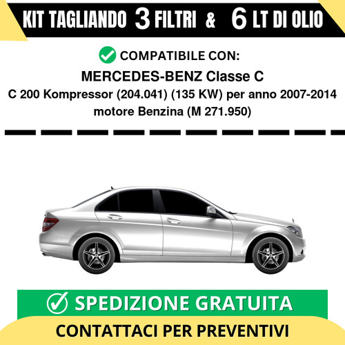 Tagliando per mercedes benz - per, mercedes-benz