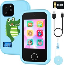 Telefono per Bambini Touch Scheda Di Memoria 32 Gb Inclusa Design Cartoon 