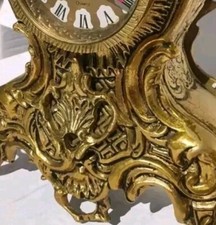 Orologio Antiquariato Antichità Arredamento Opere D'arte Barocco Mobili Dorato
