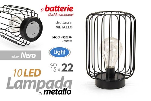 Lampada led lumetto abat - lampada,