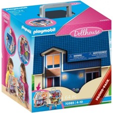 Playmobil - Dollhouse 70985 - Casa delle bambole Portatile con maniglia per il t