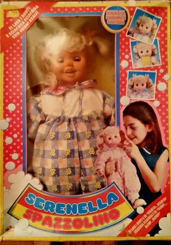 Bambola serenella spazzolino - serenella,