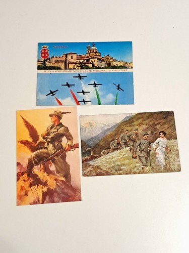 Cartoline vintage esercito - vintage,