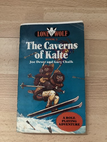 Lone wolf book - wolf,