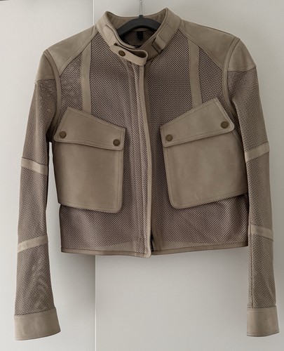 Belstaff pelle mesh giacca - giacca, di