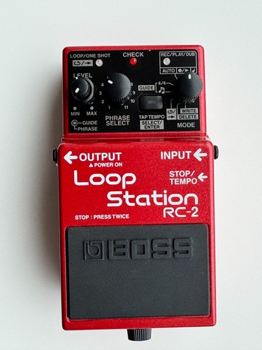 Boss loop station effetti - rc-2,