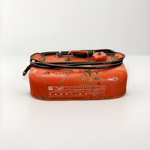 Serbatoio vintage omc - serbatoio, metallo