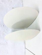 2 applique alogene piatte Belux anni 80 minimalismo