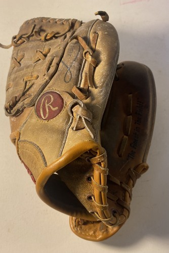 Guanto pelle vintage - in,