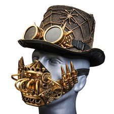 Gold Halloween Spider Web Top