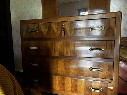 Comò cassettone legno con - comò/cassettone, in