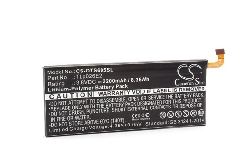 Batteria per alcatel one - one, touch