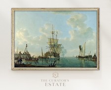 Naval Seascape Art Print Wall