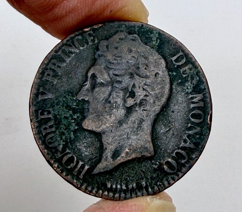 Monaco 1837 centesimi - monaco, 5