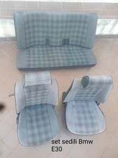 BMW E30 set sedili stoffa originali buono stato