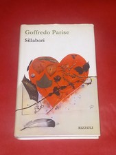 SILLABARI, GOFFREDO PARISE, RIZZOLI, 1997, 1° EDIZIONE