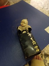 bambolotto fiammiferino in porcellana serie oro