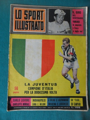 Sport illustrato juventus - lo,