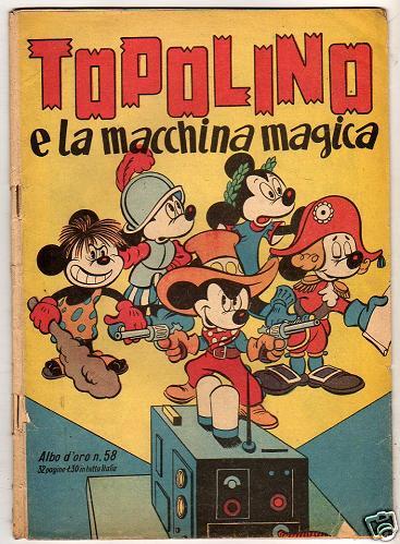 Topolino macchina magica - topolino,