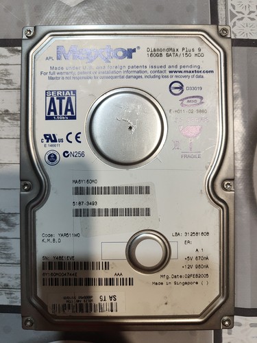 Maxtor diamondmax plus - maxtor,
