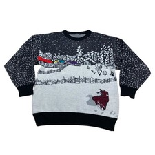 Maglione Vintage Con Fiocco Di