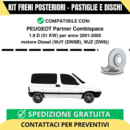Kit freni posteriori - freni,