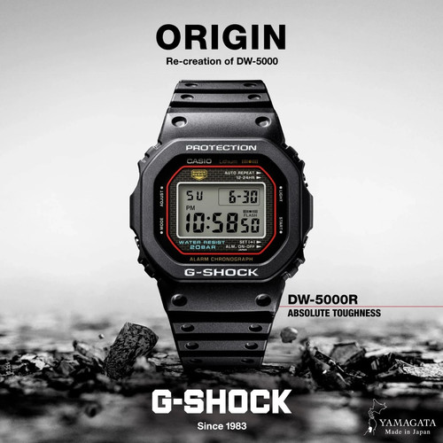 Casio shock 5000r 1aer - casio, g-shock