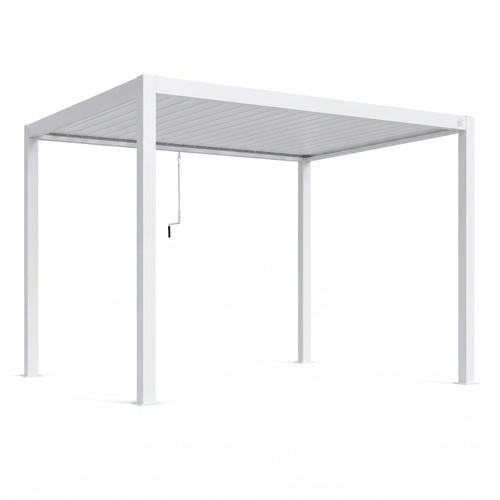 Gazebo bioclimatico con - , tetto