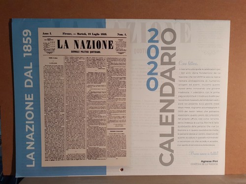 Calendario 2020 nazione - -,