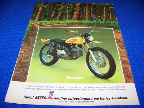 1972 harley davidson sprint - harley,