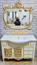 MOBILE BAGNO IN LEGNO AVORIO E