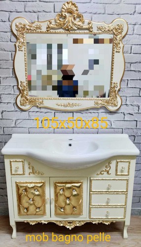 Mobile bagno legno avorio e - in,