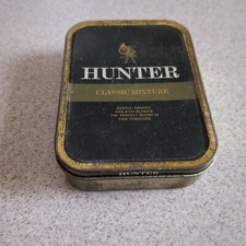 SCATOLA DI LATTA PER TABACCO-HUNTER Classic Mixture