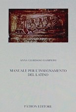 Manuale per insegnamento del - manuale,