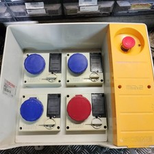 QUADRO ELETTRICO A PARETE DA CANTIERE SCAME MBOX2