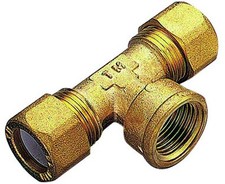 RACCORDO A T FEMMINA CON OGIVA