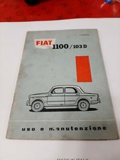 Libretto uso e Manutenzione