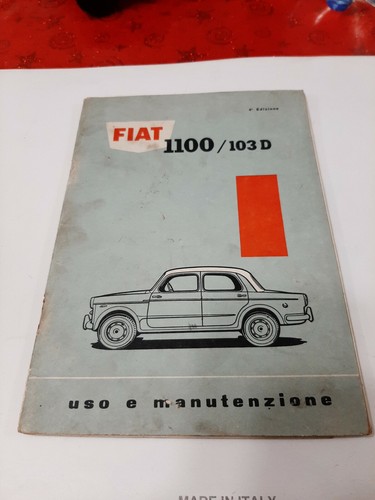Libretto uso manutenzione - uso, e