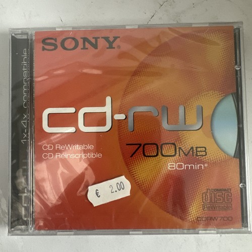 Vergini sony rw - cd, cd-rw
