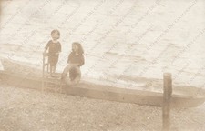 1908 VARAZZE Girls Play Sea