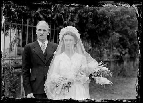 Mariés wedding portrait - mariés,