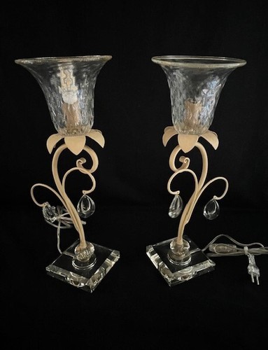 Coppia lampade murano cm - lampade, cm.