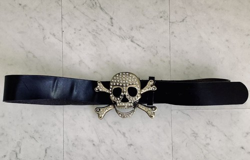 Cintura pelle con fibbia - pelle,