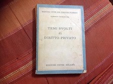 Temi svolti di diritto privato [Paperback]