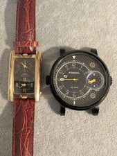 Lotto di 2 orologi doppio fuso