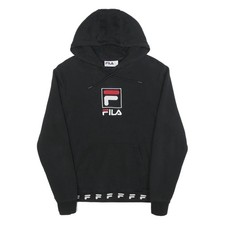 FILA Felpa Uomo Nera Pullover
