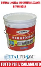 Unolastic Guaina Liquida Impermeabilizzante Bituminosa - 5 kg - Italfrom